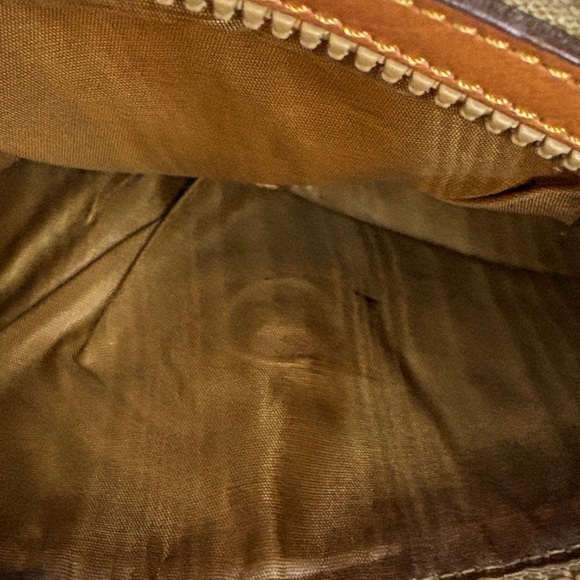 Celine Authentic Macadam Canvas Fold Over Clutch Bag - Vintage - Picture 8 of 15